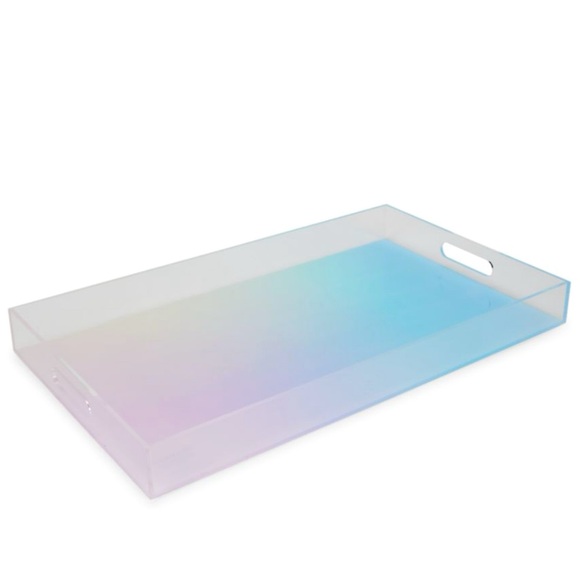 Saks Fifth Avenue Large Lucite Tray - Picture 1 of 1
